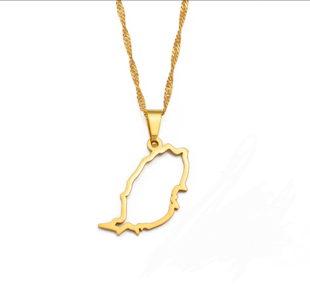 Grenada Gold outline