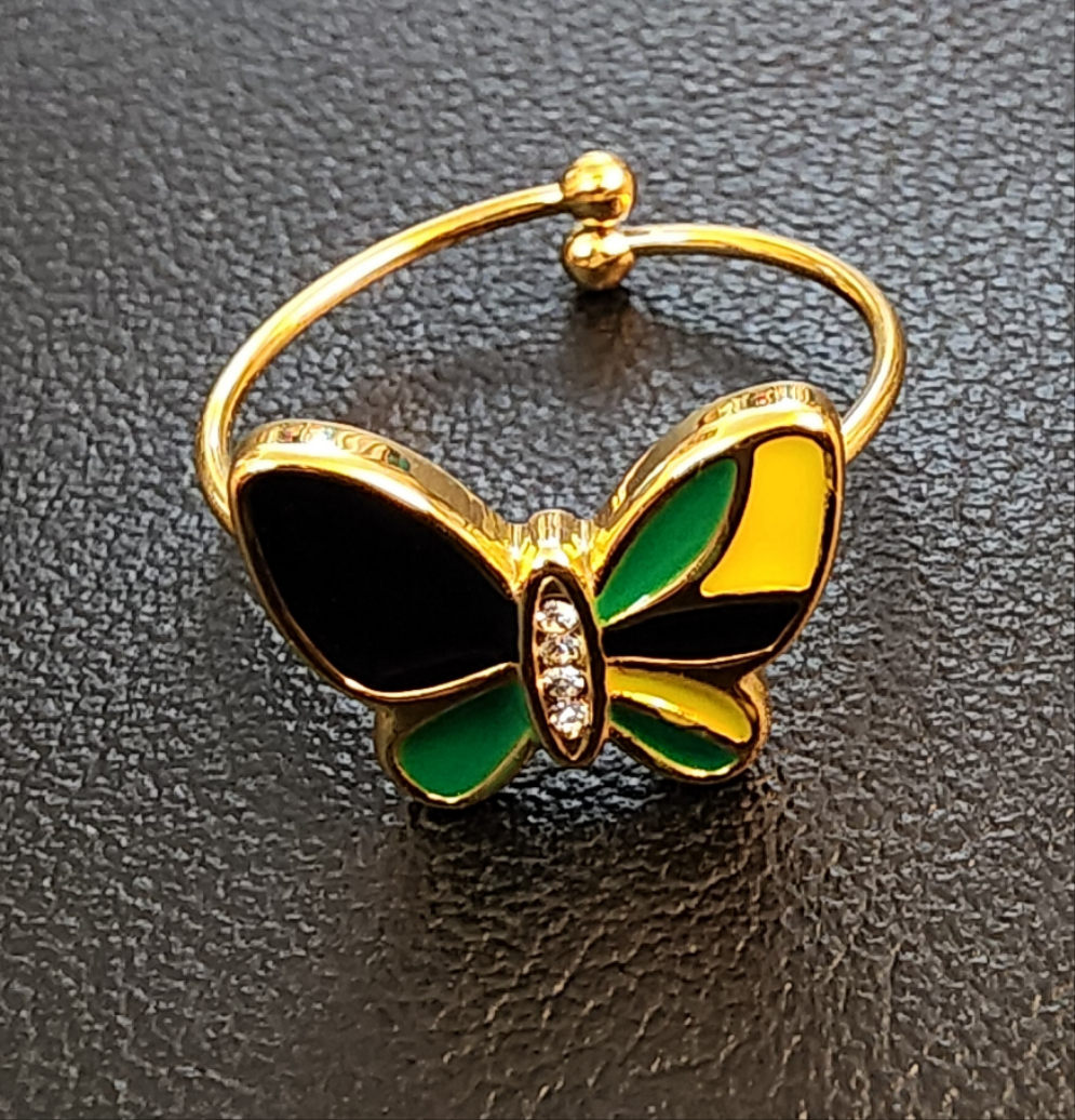 Ackee Butterfly Ring