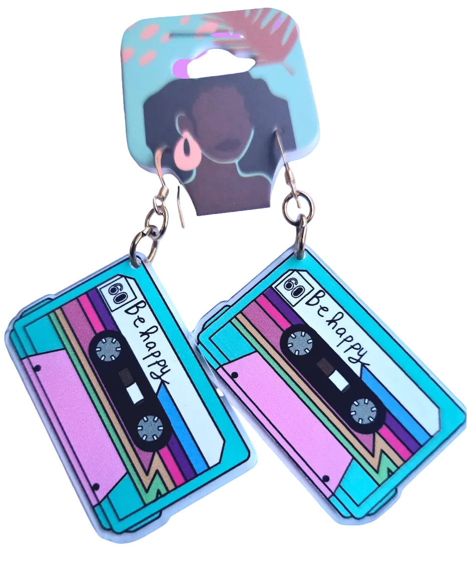 Cassette earrings