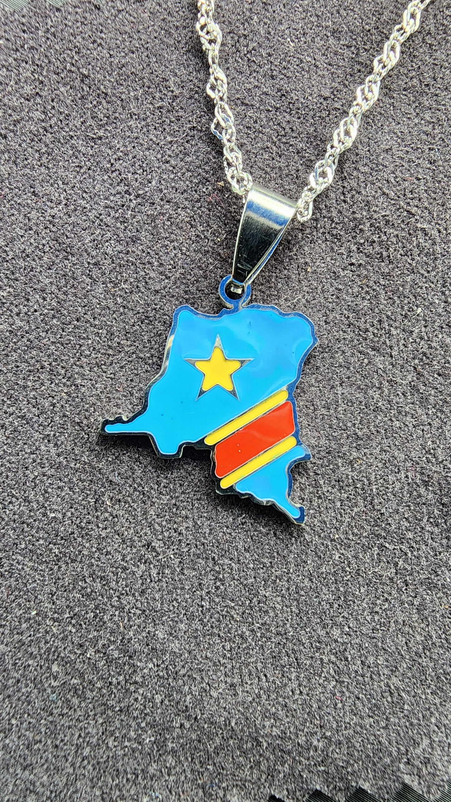 Democratic Republic of the Congo Necklace