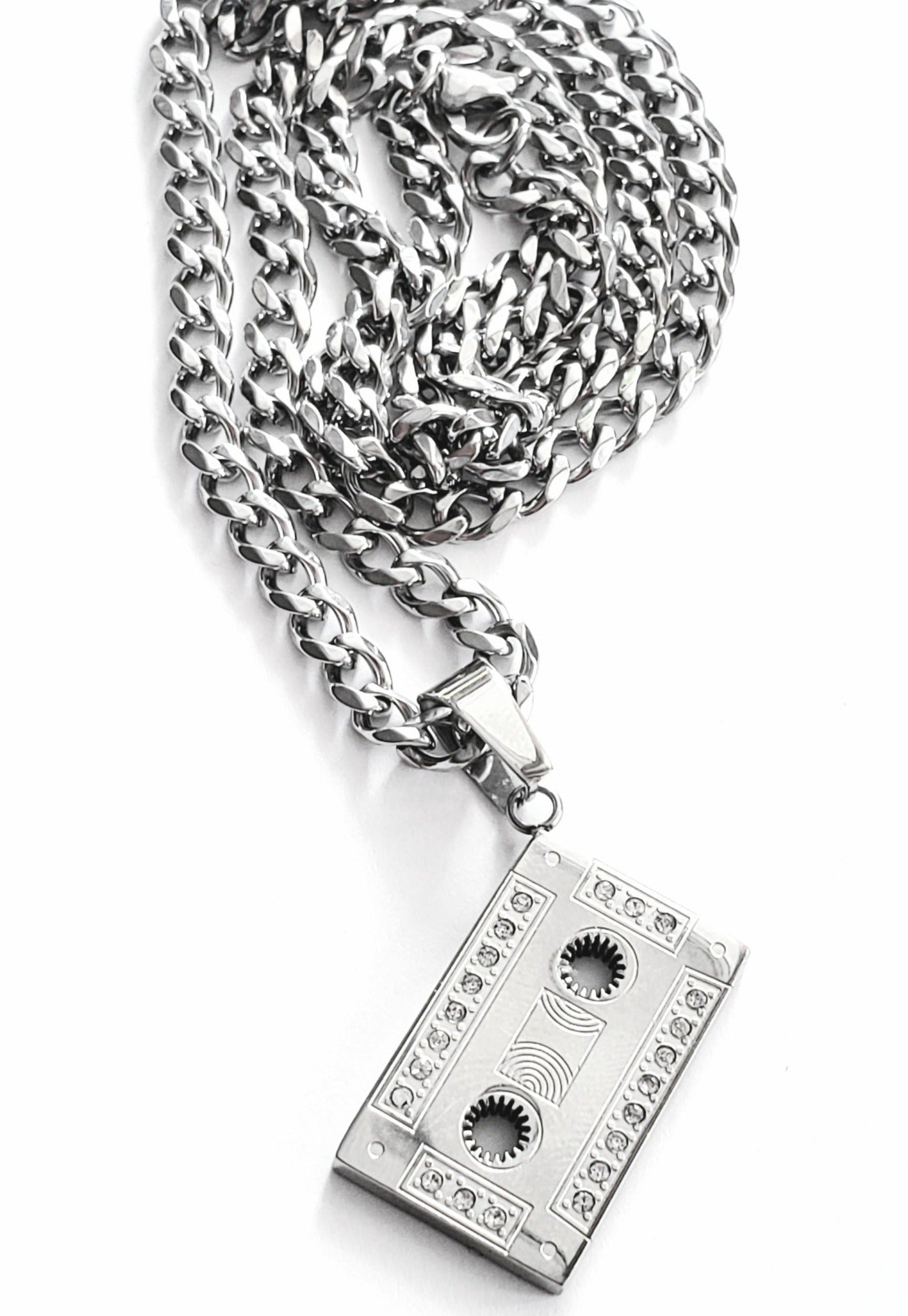 OG mixtape cassette necklace