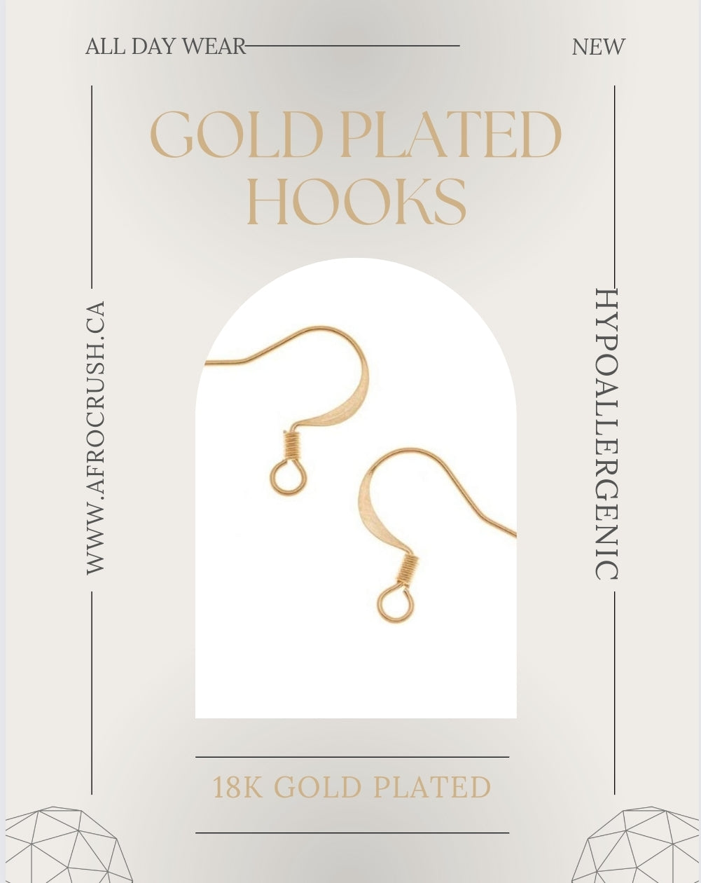 Africa Outline Dangle Earrings Closed Hoop