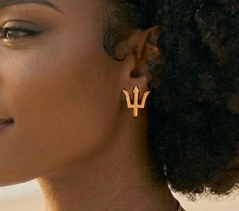 Country shaped Studs