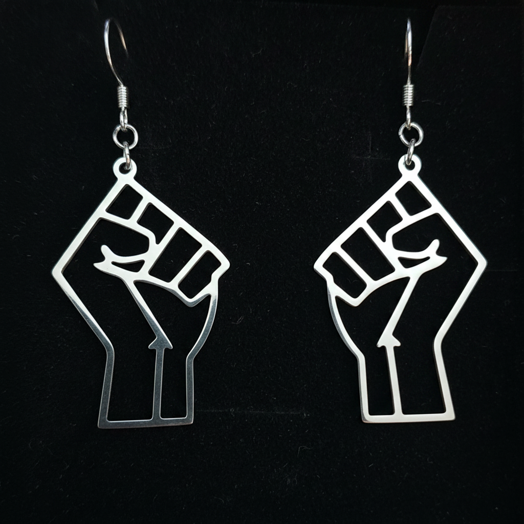 Power Fist Earrings