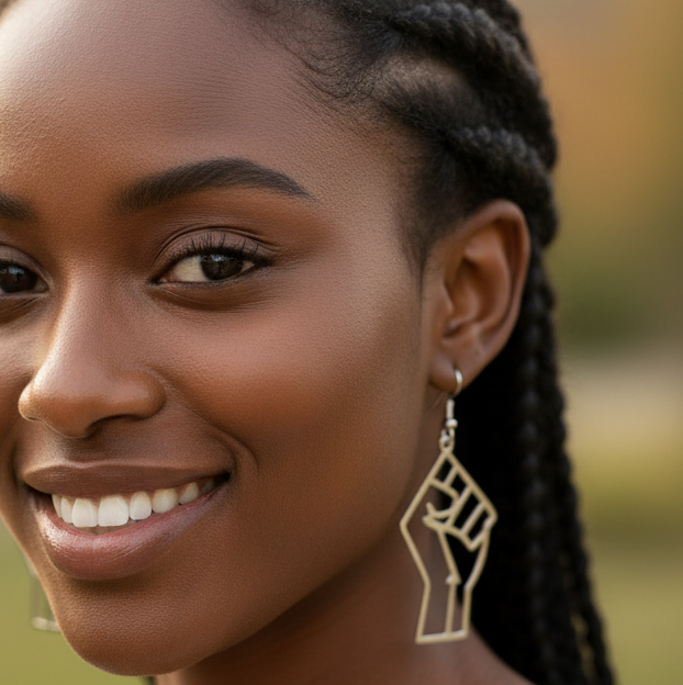 Power Fist Earrings