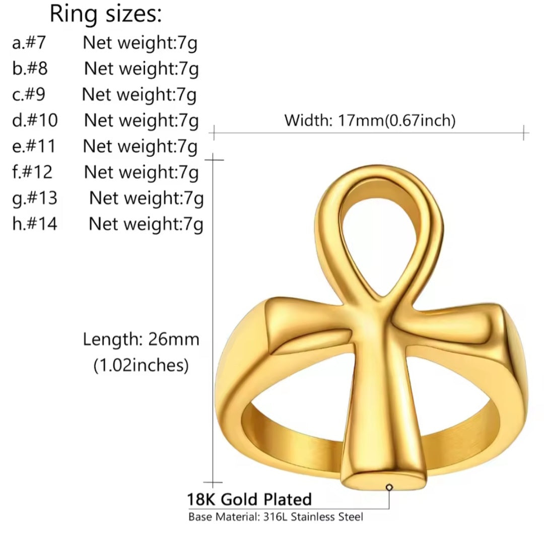 Ankh Ring
