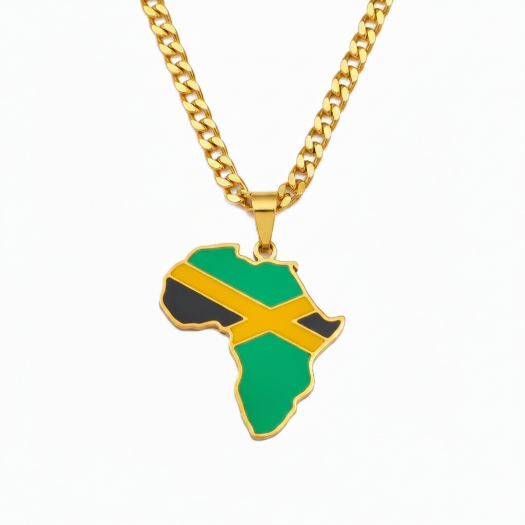 Jamafrican Necklace and Pendant