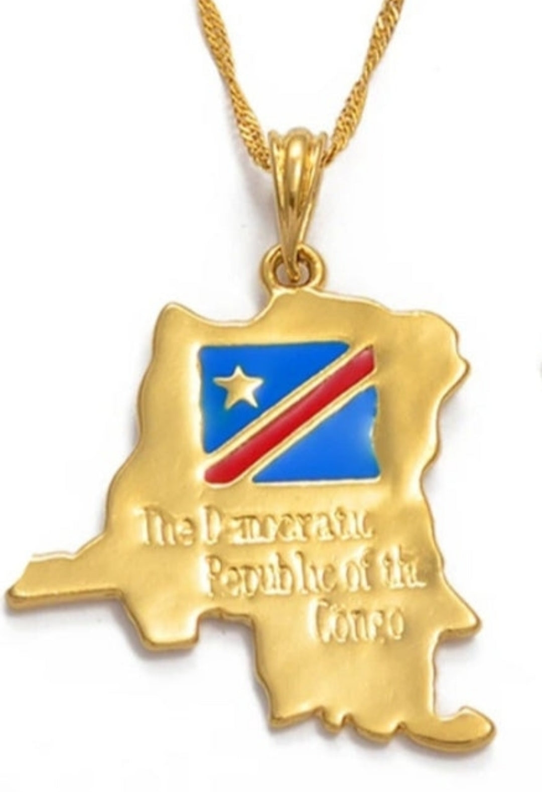 Democratic Republic of the Congo Necklace