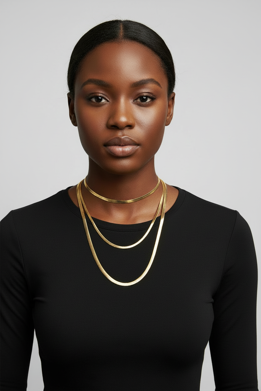The SZA Herring-bone necklace