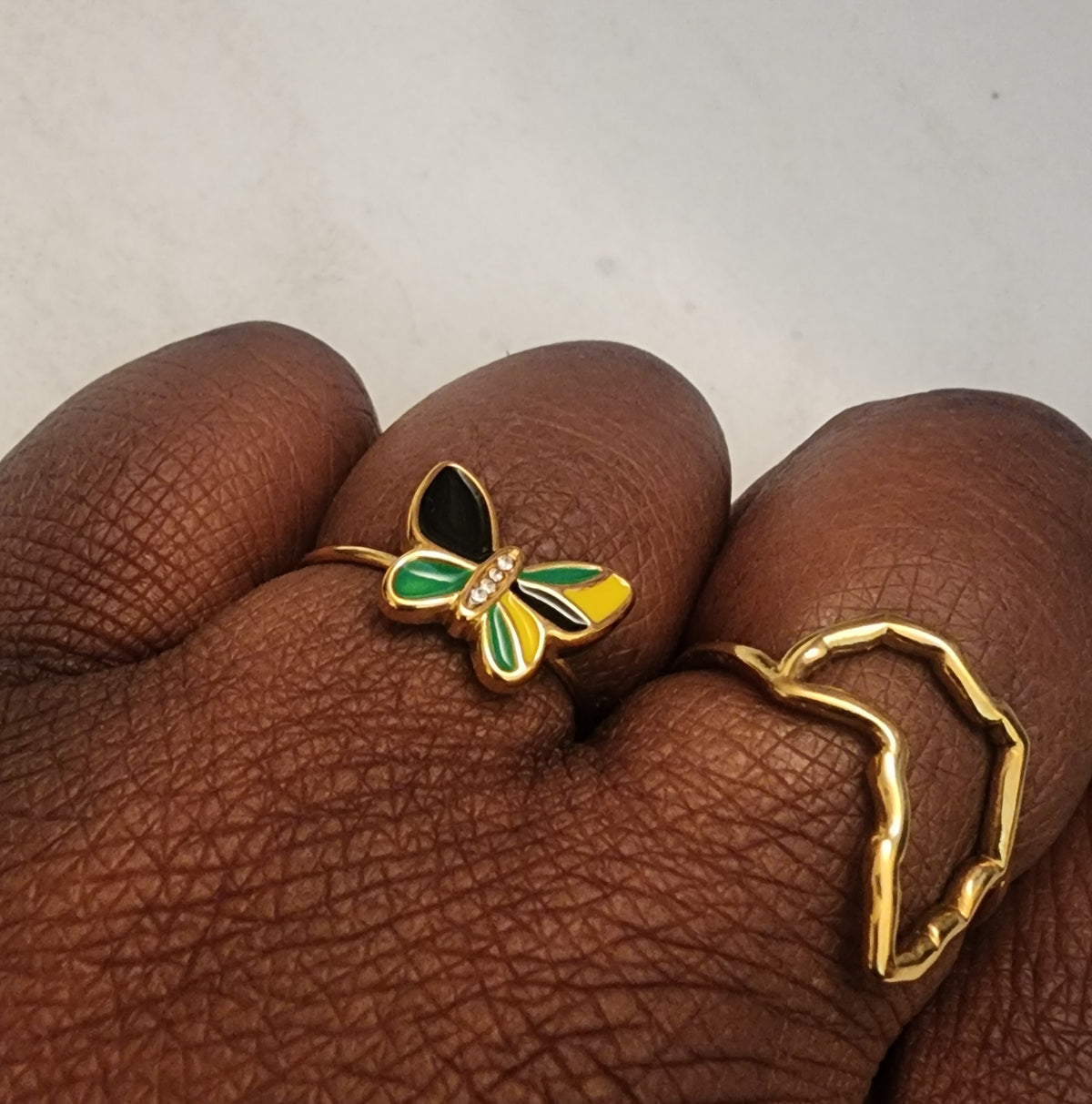 Jamican Candy Rings
