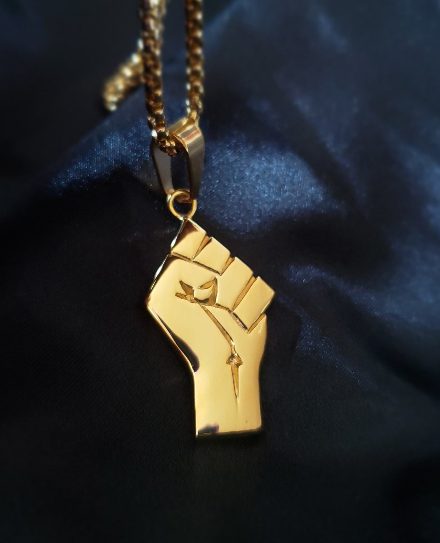 Power fist Necklace