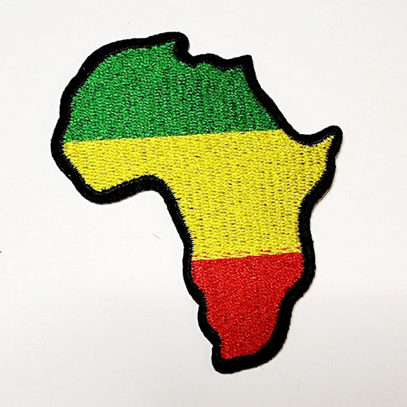 Africa shaped Patch