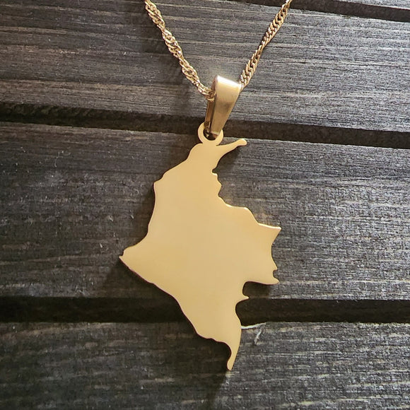Colombia Gold Necklace