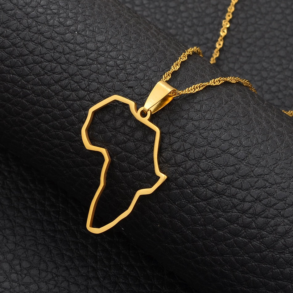 Africa outline Pendant