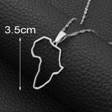 Africa outline Pendant