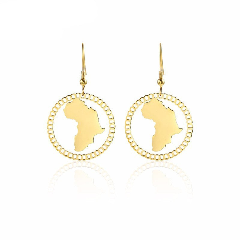 World of Africa Drop Earrings