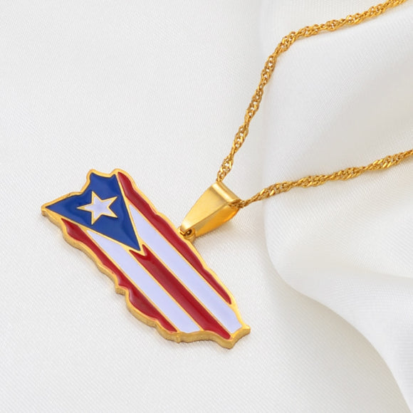 Puerto Rico Pendant Necklaces