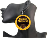 Super Natural Wooden Earrings