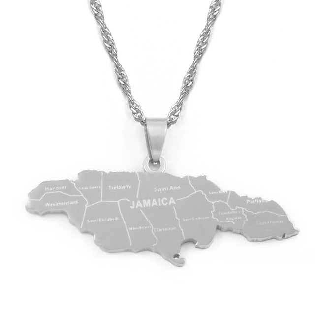 Jamaica Parish Pendant Necklaces