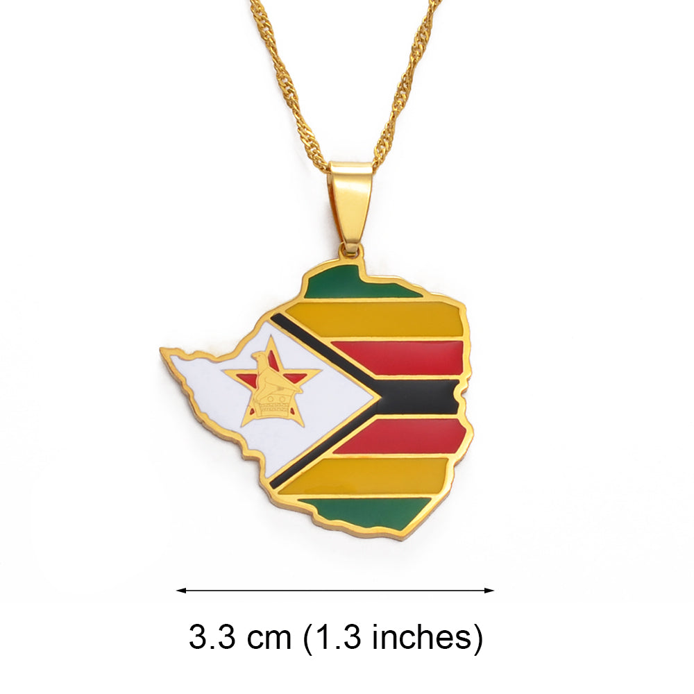 Zimbabwe Pendant Necklaces